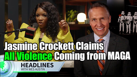 Jasmine Crockett Claims All Violence Coming from MAGA