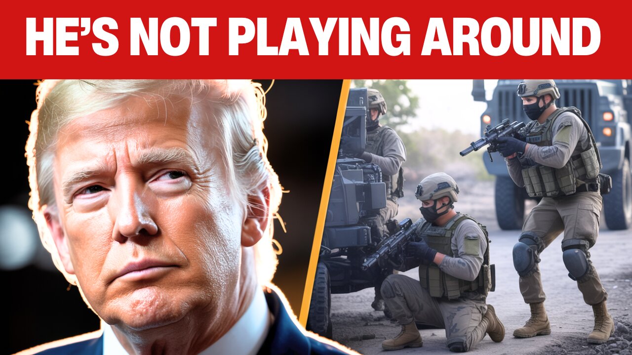 TRUMP'S REAL WAR ON DRUGS: Why the ELITES Are TERRIFIED of His Four-Front Battle Plan