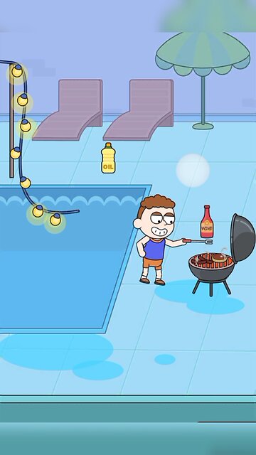 He used the wrong liquid instead of oil… and it caught fire! #shorts