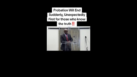 The close of Probation!
