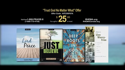 “TRUST GOD NO MATTER WHAT” OFFER