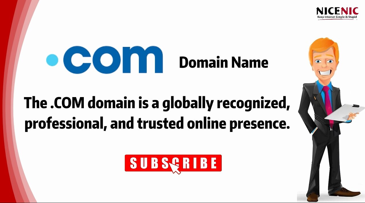 Cheap .COM Domain Name: globally recognized, professional and trusted online presence