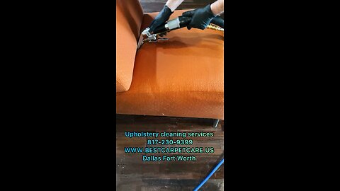 Upholstery cleaning services Dallas Fort Worth