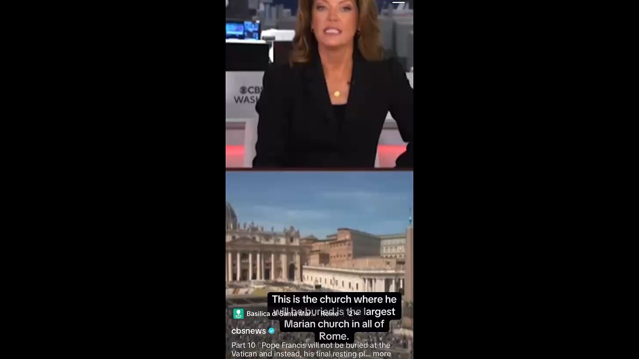 Yes yes the fake clone pope has died and he won’t be buried at the Vatican! 🤔