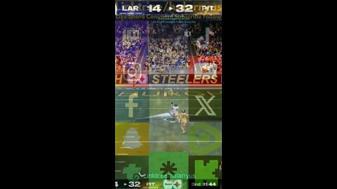 Austin PIT 38 vs LAR 14 #AllMadden #Madden25 #NFLmadden #madden