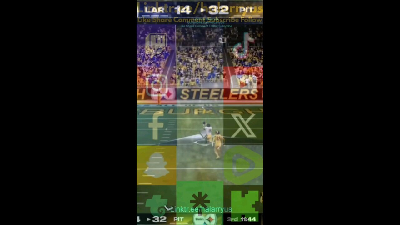 Austin PIT 38 vs LAR 14 #AllMadden #Madden25 #NFLmadden #madden