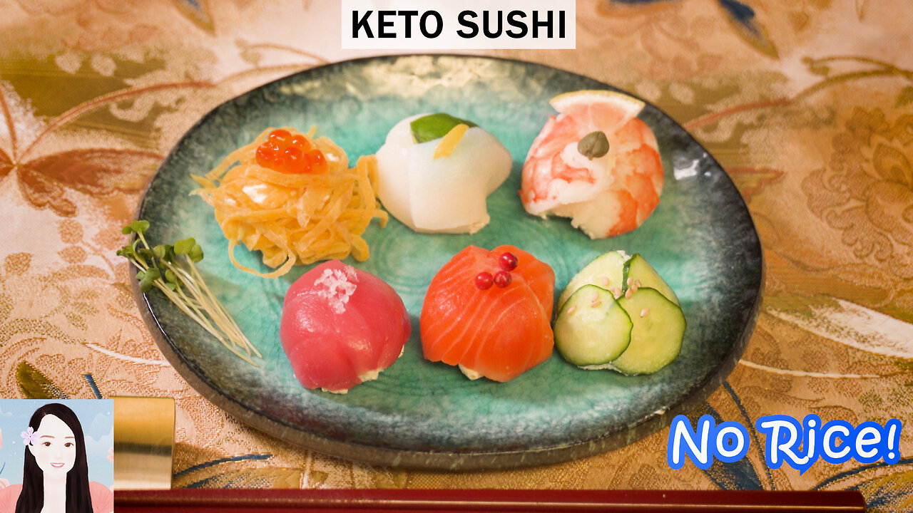 Keto Sushi (No Rice! | Recipe) - Sakura Yubi