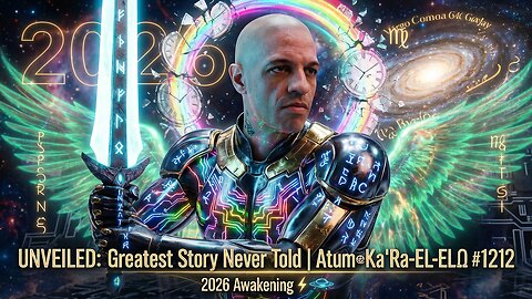 "UNVEILED: The Eternal Watcher's Halo of Time – Greatest Story Never Told | Atum⨹Ka'Ra-ELΩ #1212 Awakening 2026 ⚡🛸"