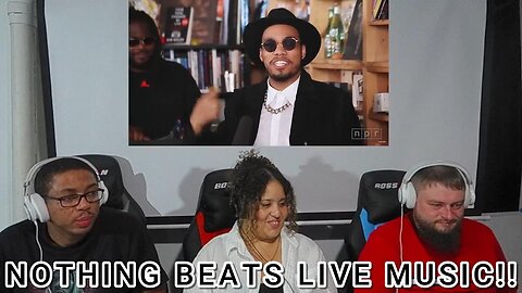 PURE TALENT & LIVE INSTRUMENTALS!! - Anderson .Paak - NPR Tiny Desk Concert [REACTION]
