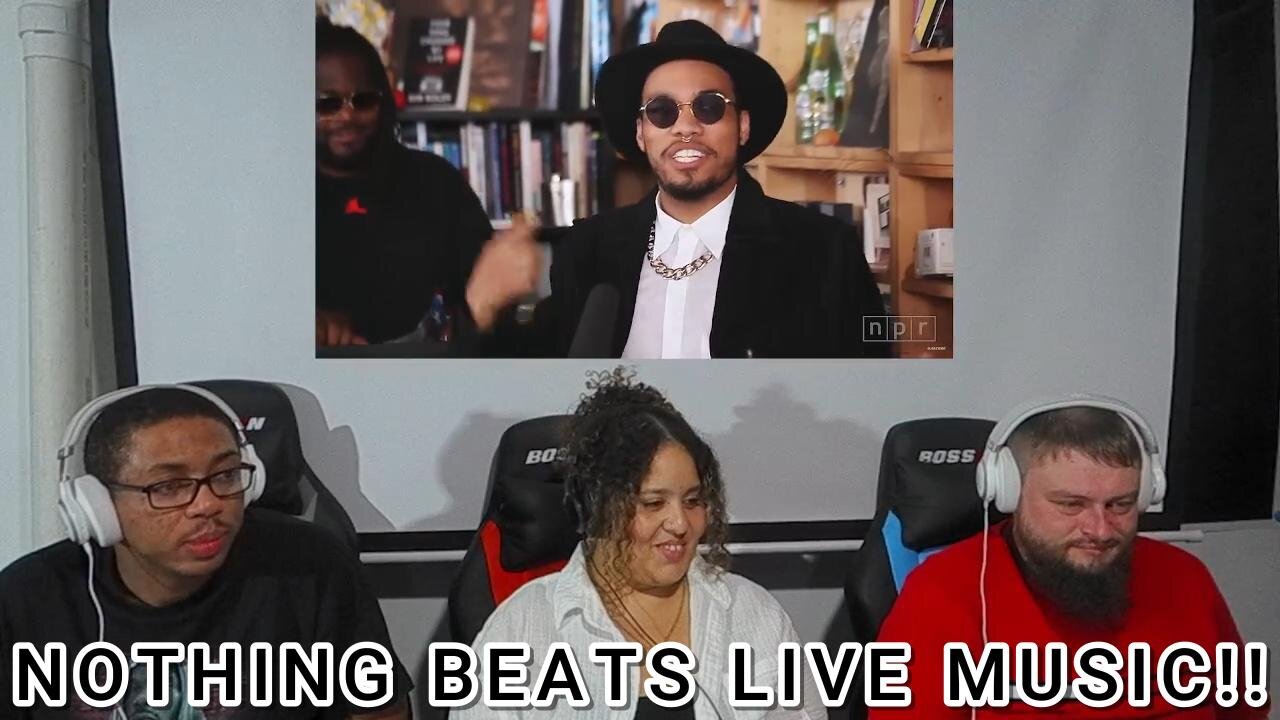PURE TALENT & LIVE INSTRUMENTALS!! - Anderson .Paak - NPR Tiny Desk Concert [REACTION]