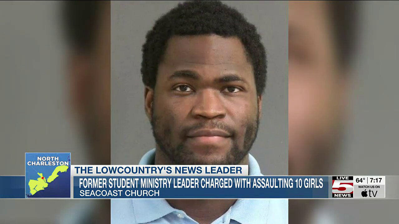 Charleston black student ministry leader charged with assaulting 10 girls