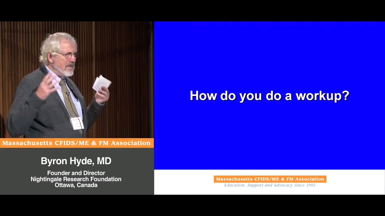 How do you do a workup? - Byron Hyde, MD