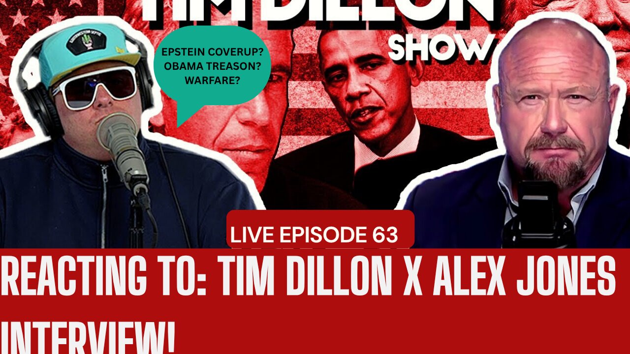 REACTING TO TIM DILLON X ALEX JONES EXPLOSIVE INTERVIEW!!
