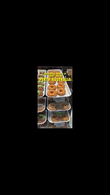 🍩Krispy Kreme Halloween Donuts in Perth Australia 🍩