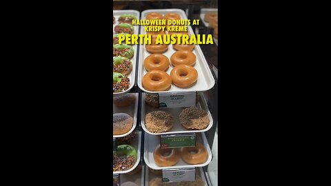 🍩Krispy Kreme Halloween Donuts in Perth Australia 🍩