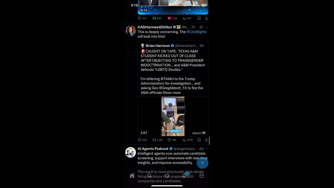 Student say that teaching transgender is breaking new laws