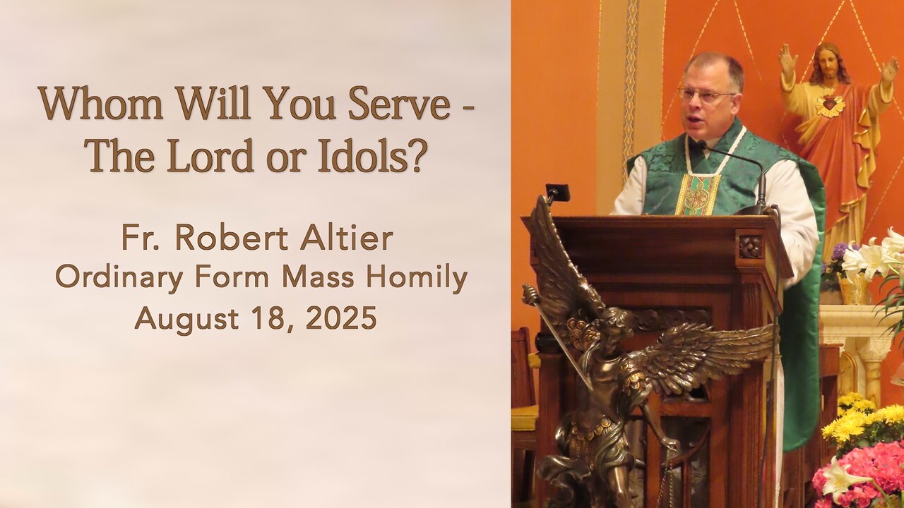 Whom Will You Serve -The Lord or Idols?
