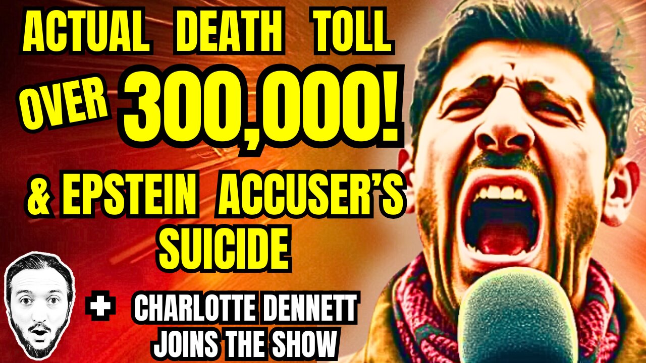 LIVE: Actual Death Toll In Gaza Over 300,000 People (& Epstein Accuser's "Suicide")