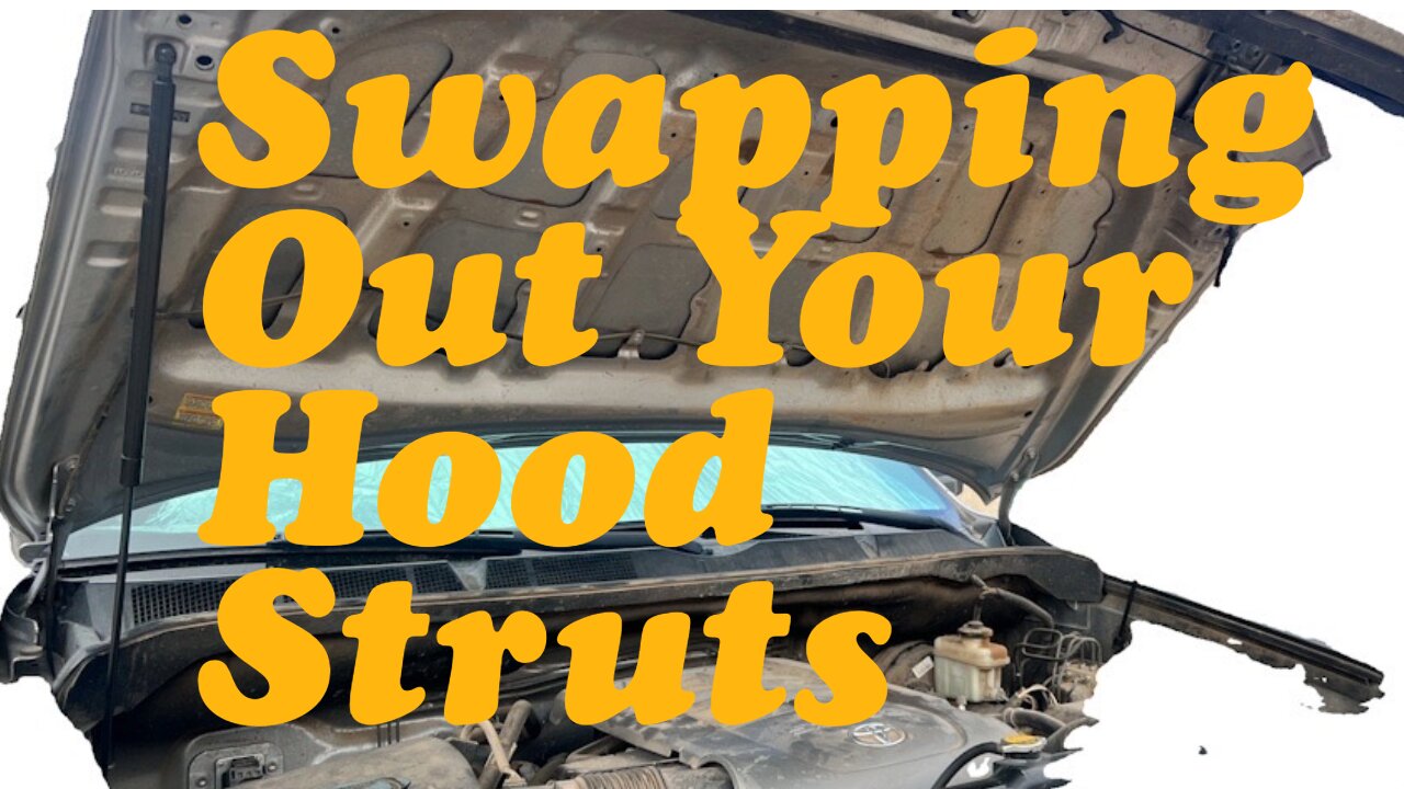 Changing Out Your Hood Struts