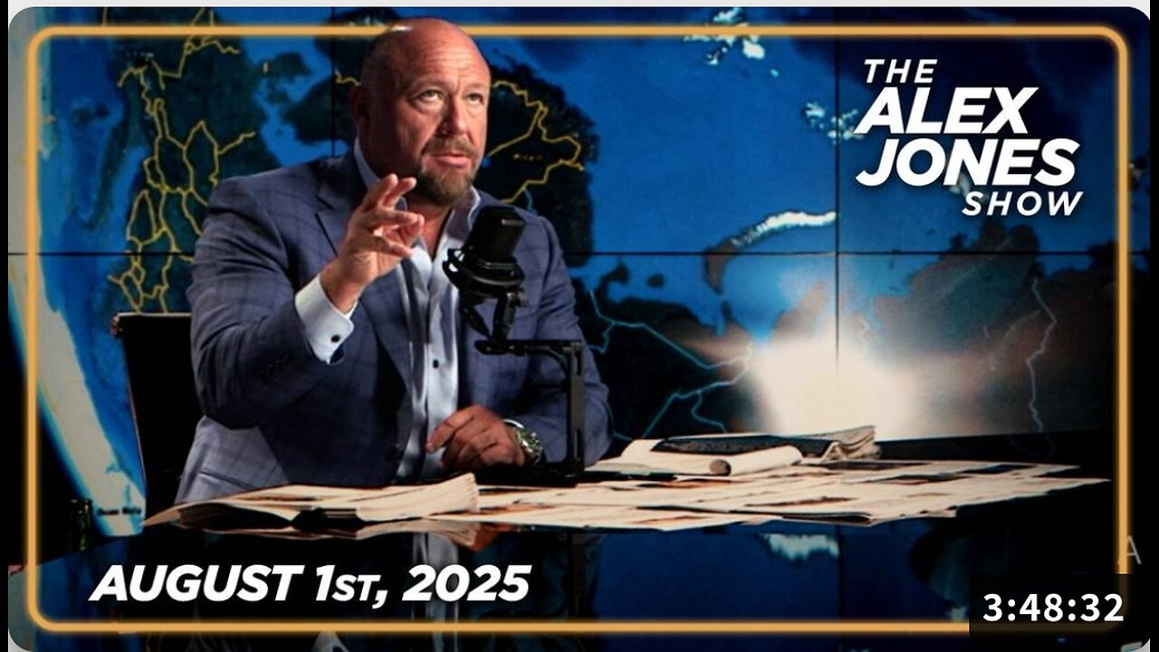 FRIDAY FULL SHOW 8/1/25 — Are We On The Verge Of An AI Apocalypse? Latest Version Of ChatGPT Has Confessed To Being Used By Global Elites To Usher In Antichrist System! PLUS, Stock Market Drops After Fed Refuses to Cut Rates! This Is A Must-Watch/Share