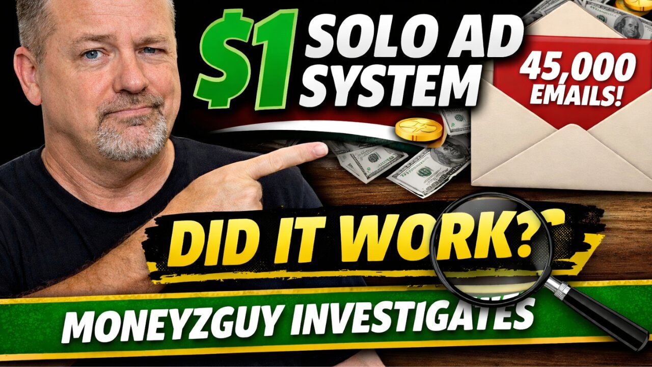 I Tested a $1 Solo Ad System - Here’s What Actually Happens