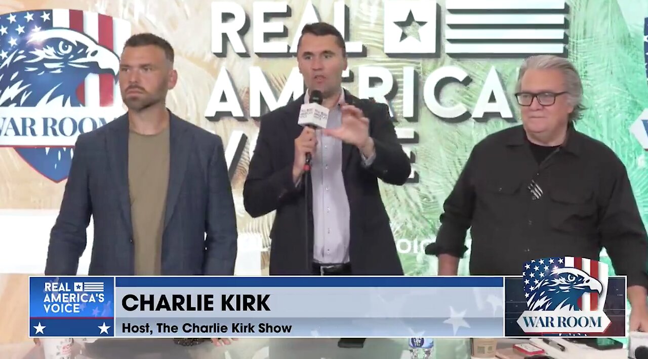 Charlie Kirk on the 'Screaming Tell' Today in the Epstein Cover-up