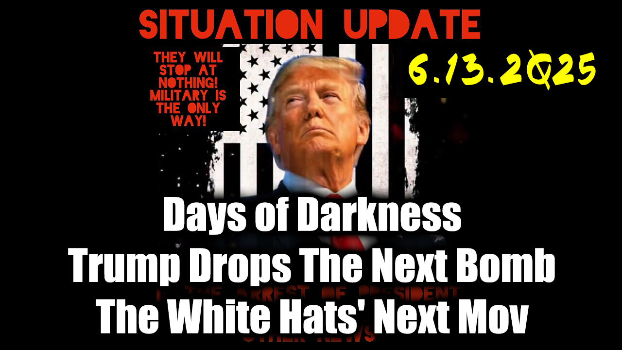 Situation Update 6.12.25 - Trump MAKE BIGGEST Announcement YET, An Emergency Reset Coming