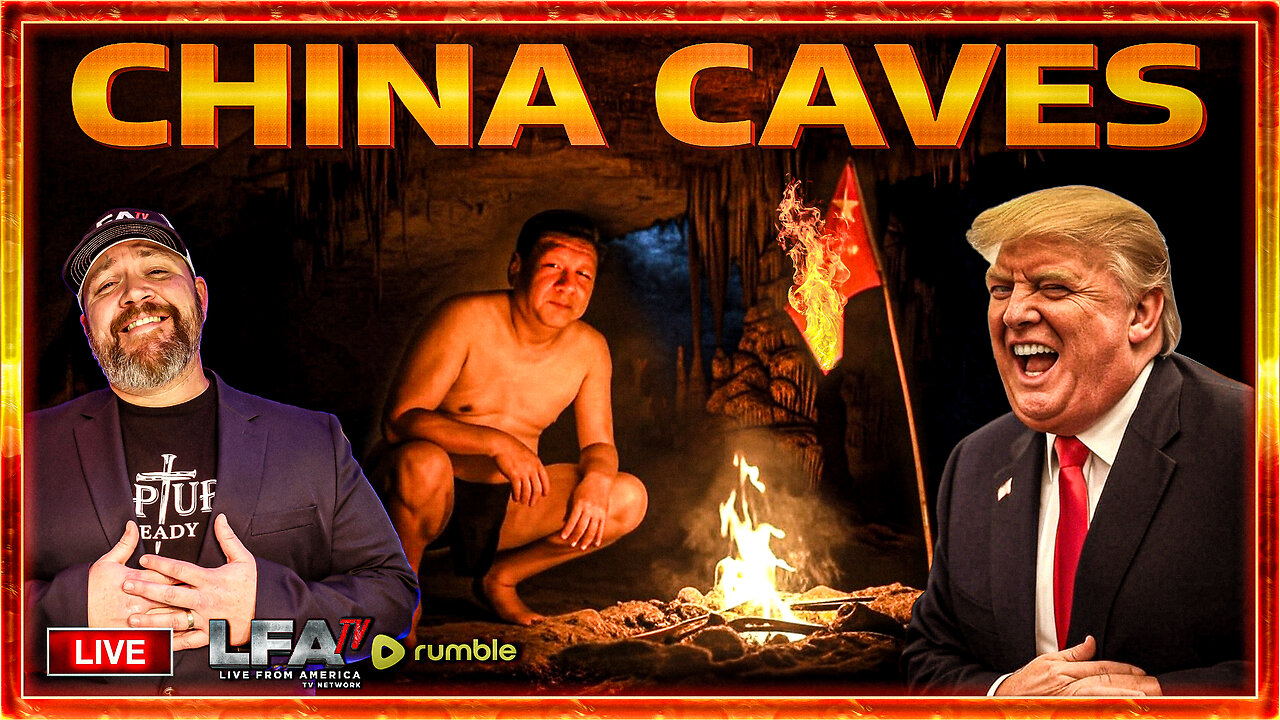 CHINA CAVES! | LIVE FROM AMERICA 5.12.25 11AM