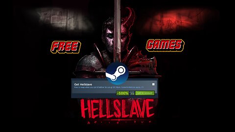 Free Game ! Hellslave ! Steam ! before 16 June 2025 @ 10 30 pm IST