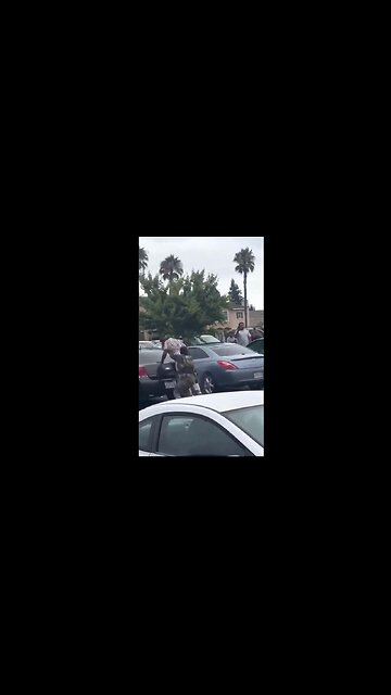 Anaheim, California: llegal taken into custody by ICE Saturday at Euclid Car Wash 8.16.25