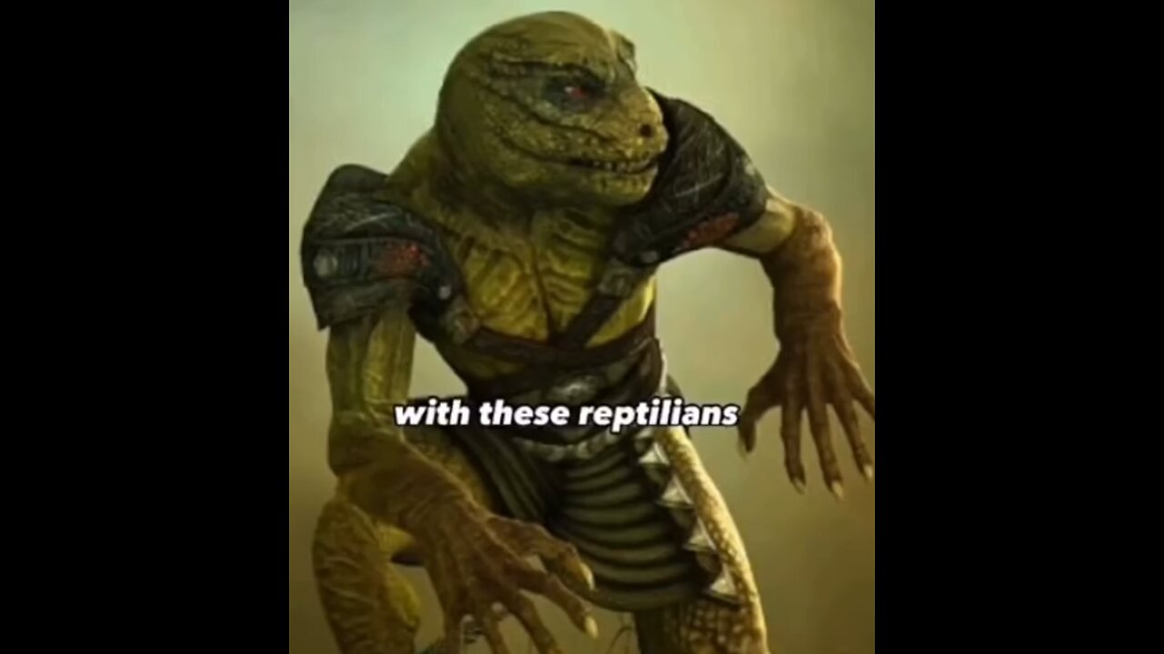 Reptilians were in control but not anymore