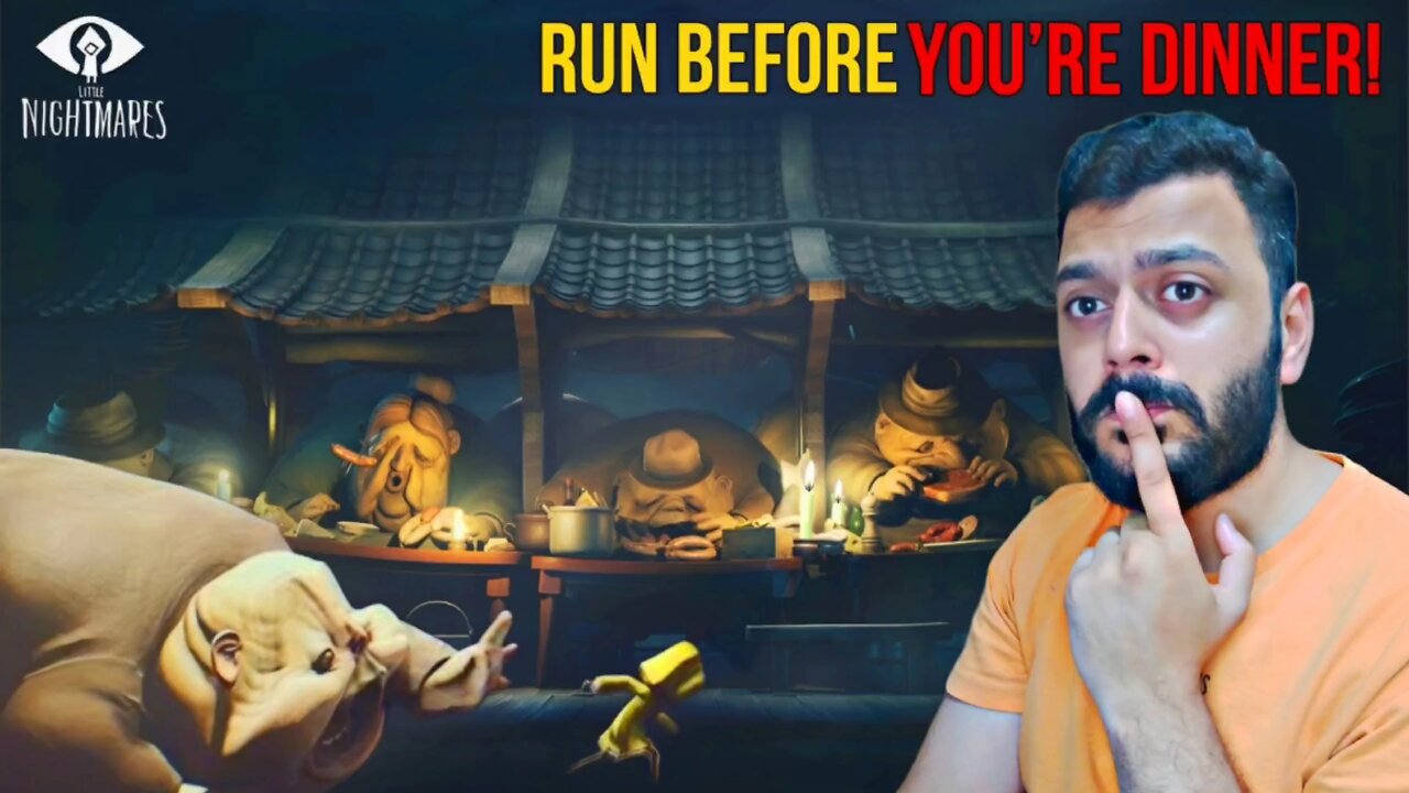 Escaping the Eating Guests Little Nightmares Gameplay Part 6