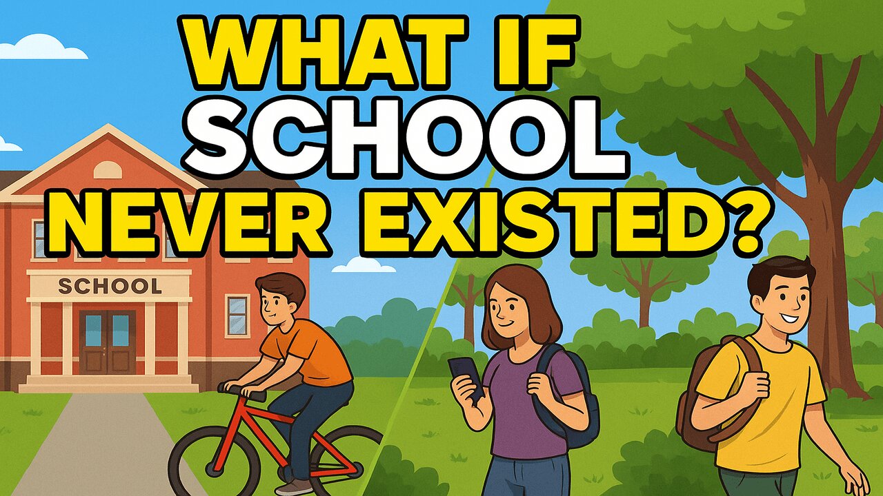 What If Schools Never Existed? 🤔