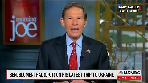 Sen. Blumenthal After Seventh Ukraine Visit: 'Peace, Even a Ceasefire, Nowhere in Sight'