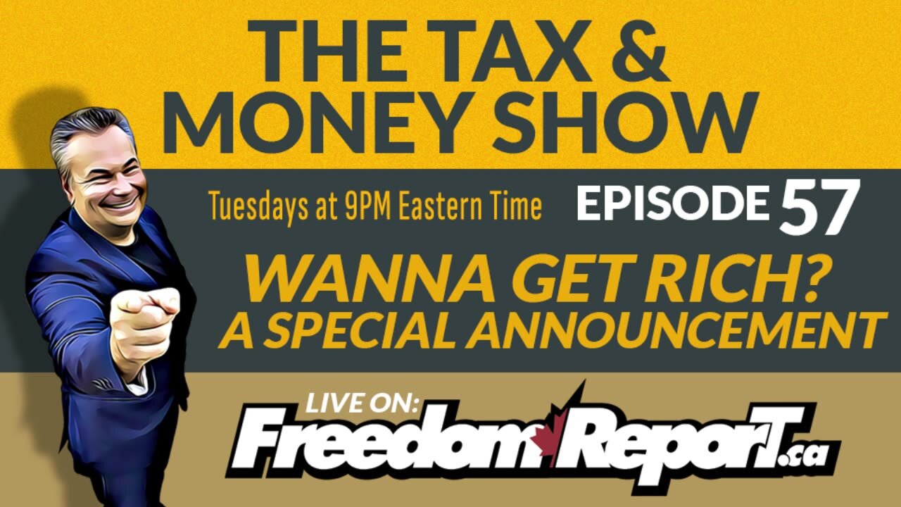 The Tax & Money Show Episode 57 with Kevin J Johnston - A SPECIAL ANNOUNCEMENT