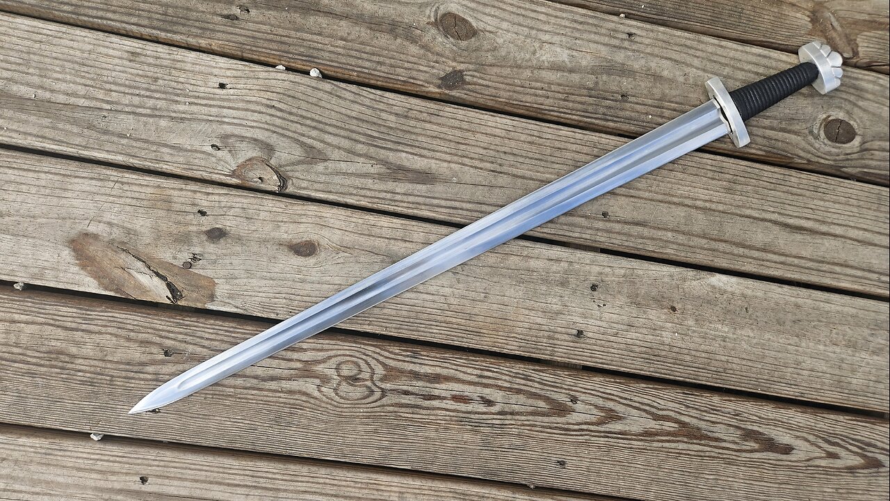 Sharpening Ronin Katana Viking Sword