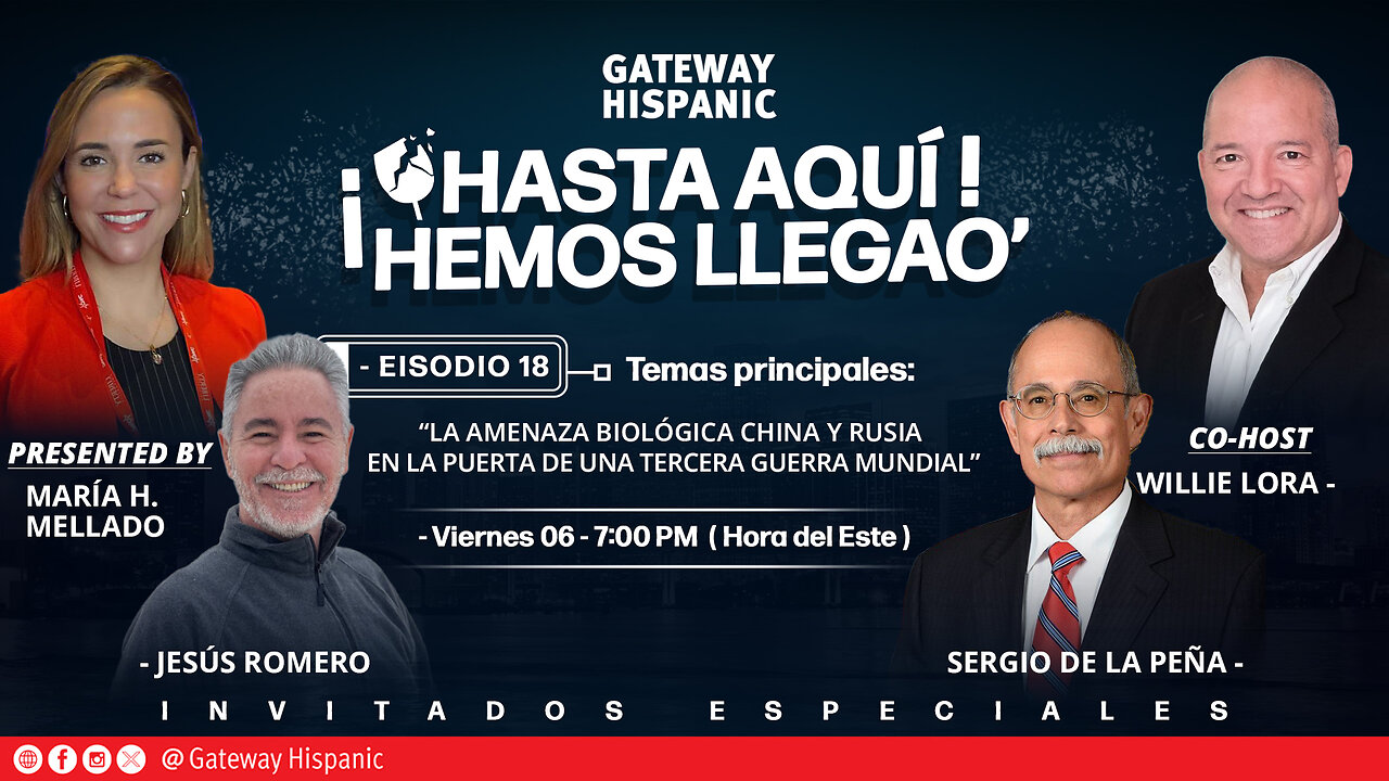 Hasta aquí hemos llegado EP. 18 - Amenaza biológica China. Aumentan tensiones en Rusia tras ataque.