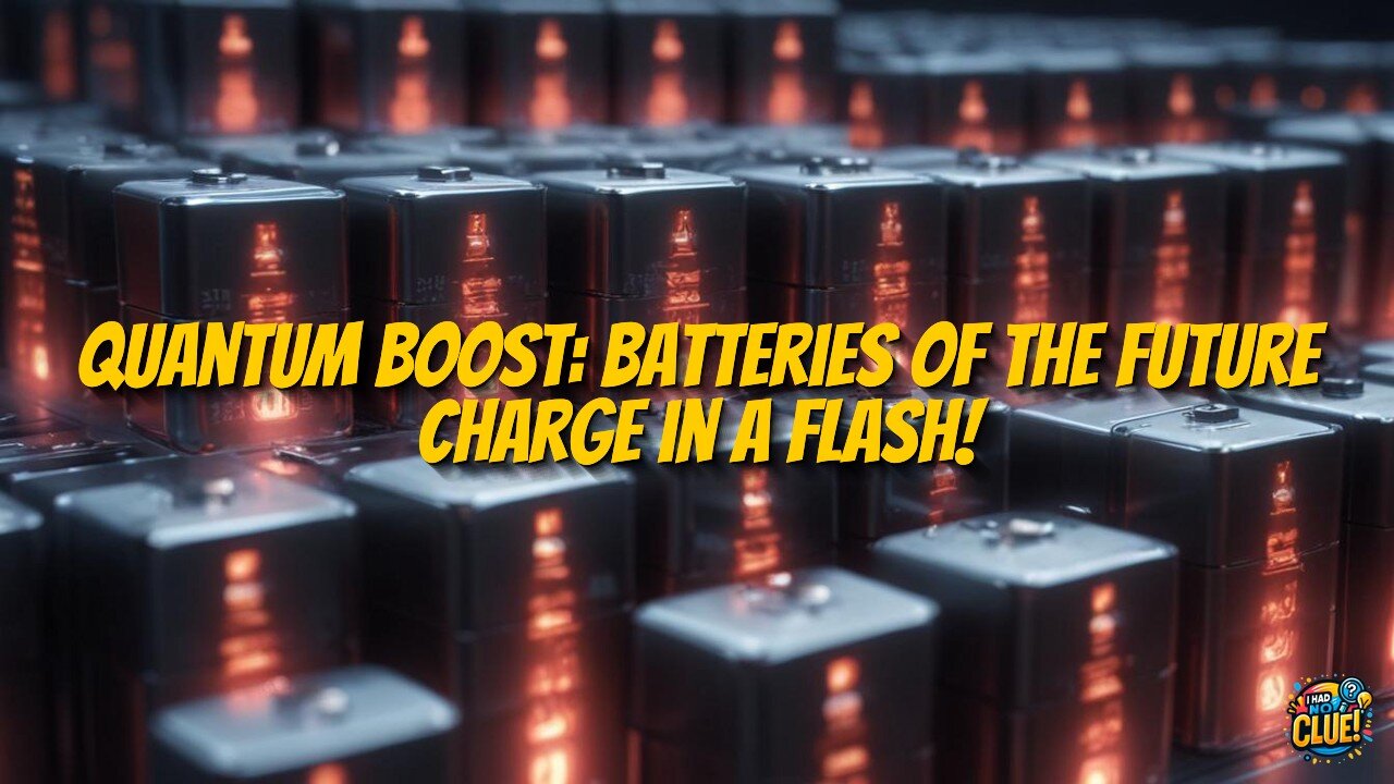 Quantum Batteries: Revolutionizing Future Energy Storage