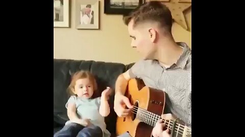 Love All Life Always #191 - Dad And Daughter Sing. Dad is Great But Claire Is Precious & Great Too!