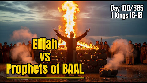 Day 100/365 - Jezebel & Ahab | Elijah Resurrects Child #bible #1kings