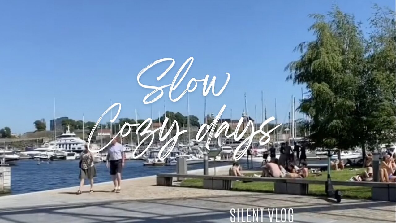 Slow Living / Silent Vlog / Cozy day in Oslo