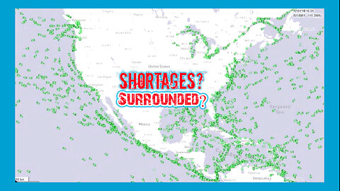 CARGO SHIPS as Weapons: The Surprise Attack, Supply Lines, Famine Food Shortages, Martial Law