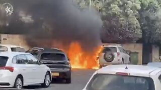 Protesters set cars ablaze near Netanyahu’s residence