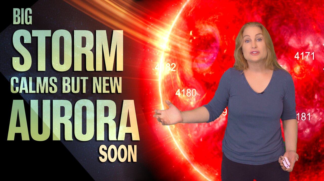 Big Storm Calms Down But New Aurora Soon | Space Weather News 16 August 2025