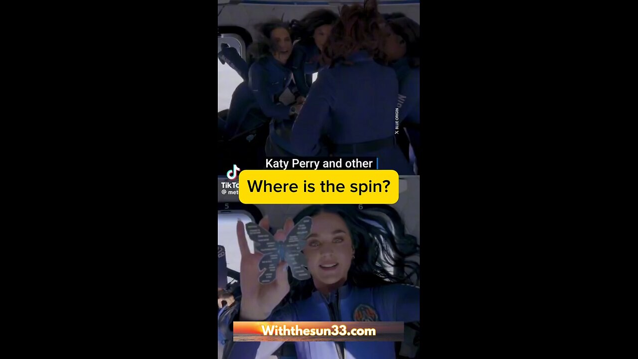 Kate Perry space , where is the spin?