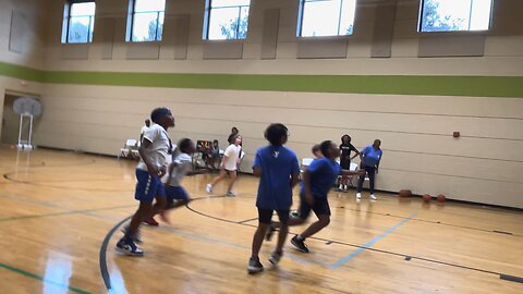 Blasian Babies Sister And Brother Play Their Opening Games Of The YMCA Youth Basketball Season 2025