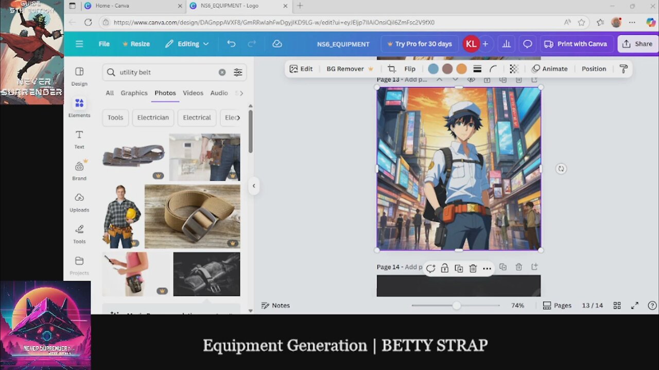 BETTY STRAP | Equipment for Never Surrender