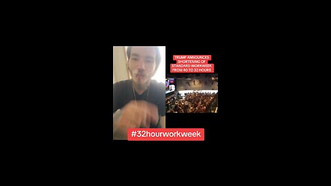 #32hourworkweek #notaxonovertime #trumpnews #worknewstrump