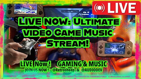🔥Retrosheep | Live Rumble Video Game Radio Music Stream – Gameplay 🔥