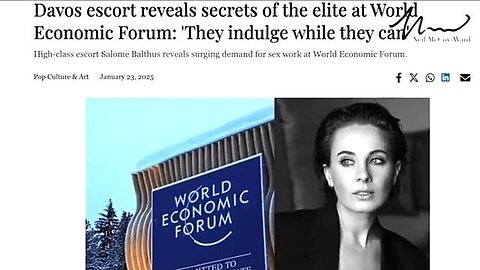 "Unveiling the Most Shocking and Unforgettable Moments from Davos 2025!"